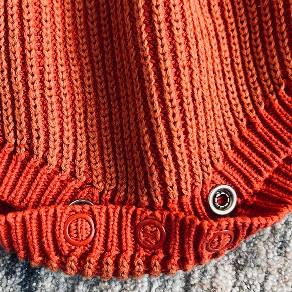 Bespoke 0-3 Fall Collection: Fair isle/romper/peplum jacket/owls/🦉 🦊🧡 - Picture 11 of 16